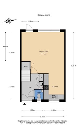 Floorplan - Buffelstraat 43, 1338 JH Almere